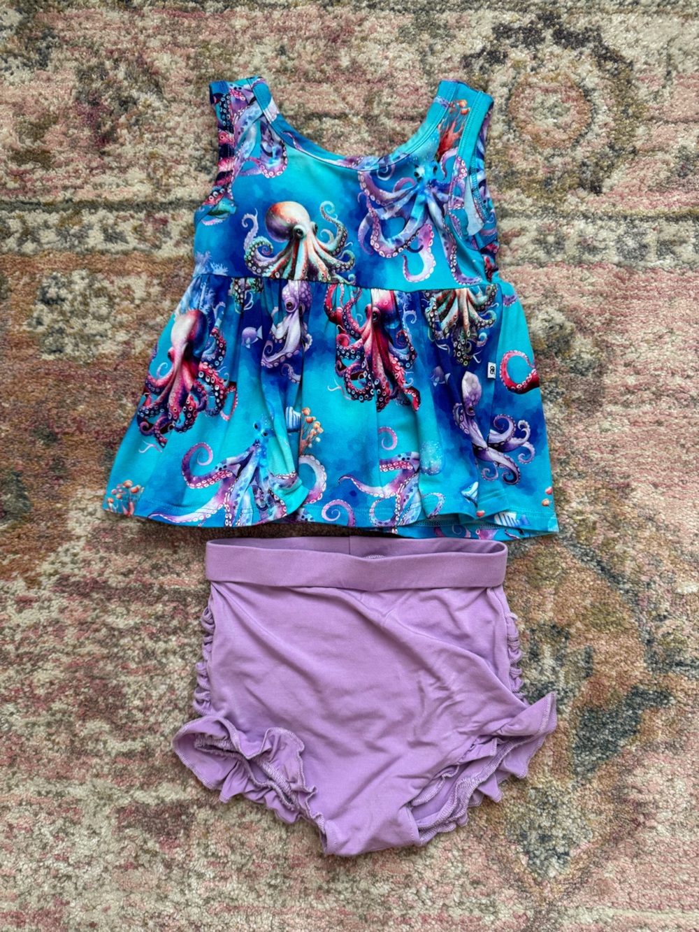 Bums & Roses tank and bloomer set